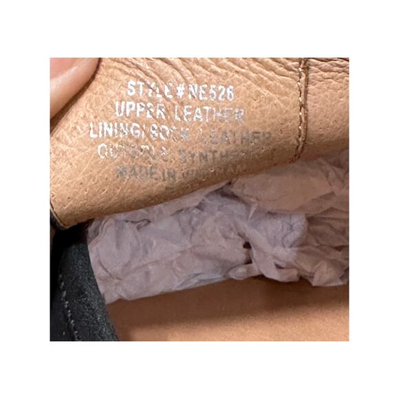 Madewell The Corinne Lugsole Loafer True Black Leather Sz 9.5 NWOB 90s Classic - Picture 12 of 13